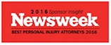 Newsweek Best Personal Injury Attorneys 2016